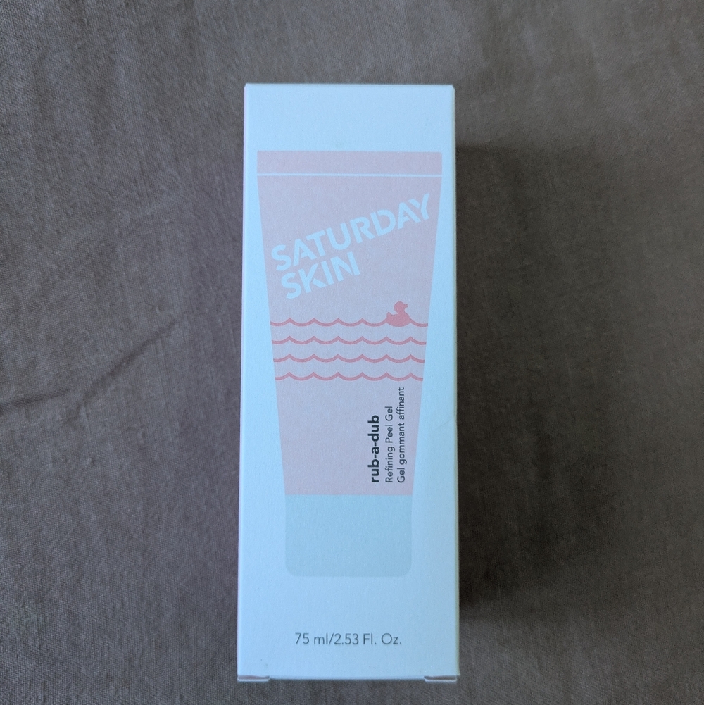 🌸 Saturday Skin Rub a Dub Refining Peel Gel